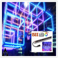 Madrix LED Tube 3D მეტეორი ჭერის დეკორატიული